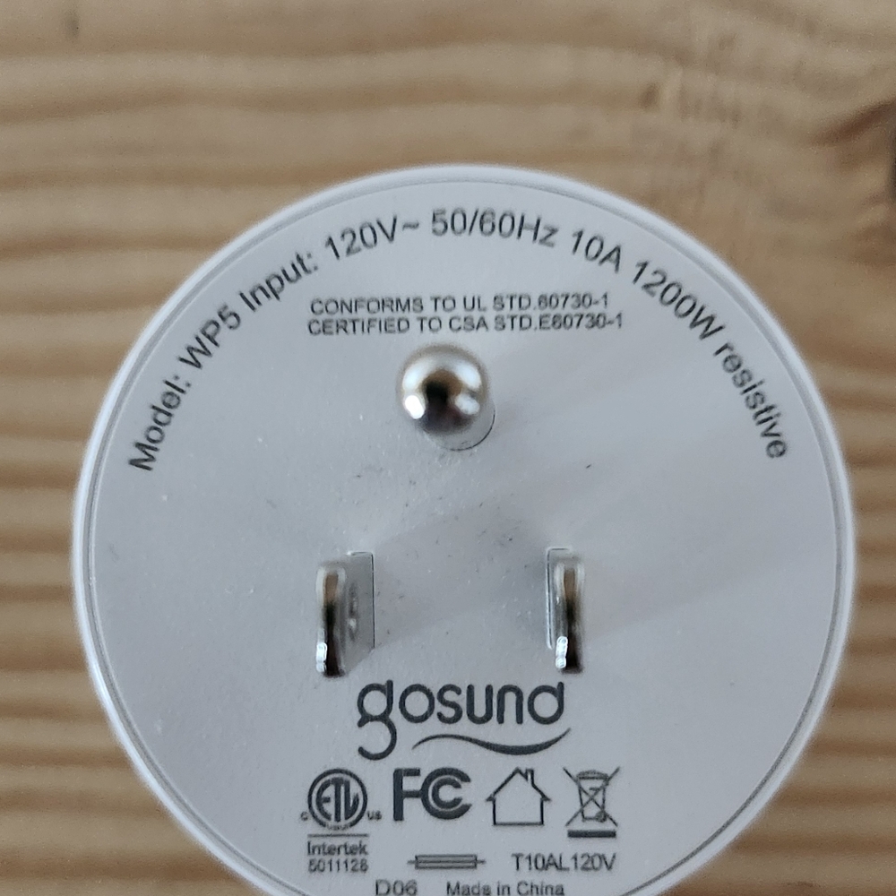Smart Plug WP5 Wi-Fi Outlet Socket - Picture 4 of 4